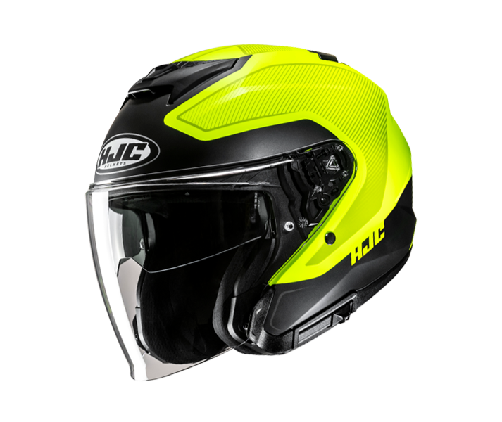 Casco Hjc I31 Tevis Negro Amarillo Fluor |19287306|