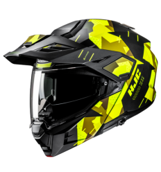 Casco Hjc I80 Roki Negro Amarillo Fluor |19787306|