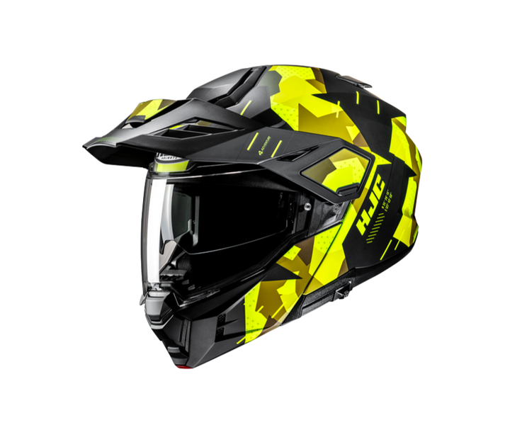 Casco Hjc I80 Roki Negro Amarillo Fluor |19787306|