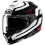 Casco Hjc I71 Enta Negro Blanco Rojo |15610106|