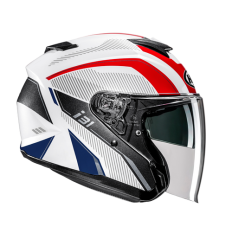 Casco Hjc I31 Reno Blanco Rojo Azul |19292106|