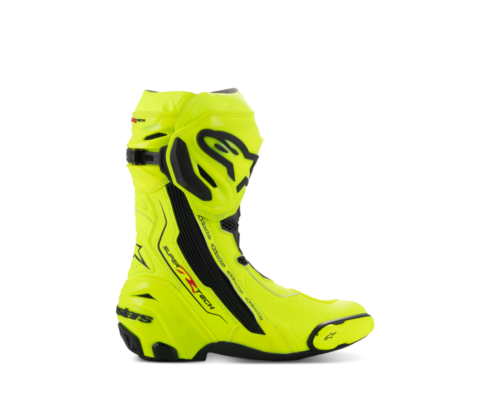 Botas Alpinestars Supertech R Amarillo Fluor Negro |2220021-551|