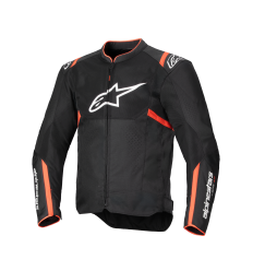 Chaqueta Alpinestars T-SPS Air V2 Negro Rojo Fluor |3301025-1030|