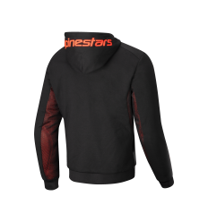 Sudadera Alpinestars Chrome Air Sport Negro Rojo Fluor |4200425-1030|