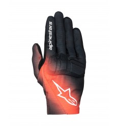 Guantes Alpinestars Reef V2 Negro Rojo Fluor Blanco |3560825-1321|