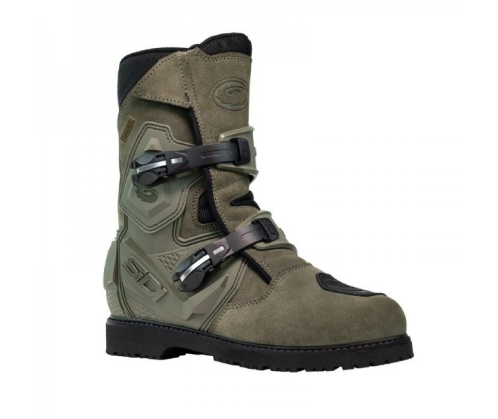 Botas Sidi Mid Adventure 2 Gore Verde Militar |BOSTO10039|