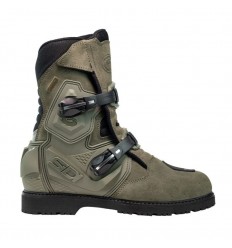 Botas Sidi Mid Adventure 2 Gore Verde Militar |BOSTO10039|