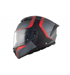 Casco Mt Atom 2 Sv Emalla B15 Gris Rojo Mate |1335B231152|