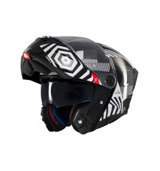 Casco Mt Atom 2 Sv Strange B2 Negro Blanco Brillo |1335C22121|