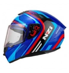 Casco NZI Trendy 2 Connected Dark Azul Rojo |150346A895|