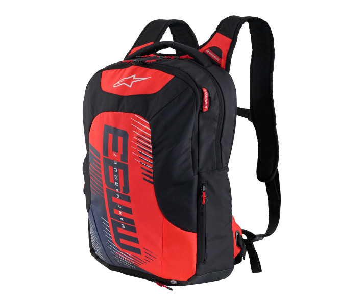 Mochila Alpinestars Mm93 City Hunter V2 Negro Rojo Azul Blanco |6100425-1526|