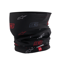 Cubrecuellos Alpinestars Mm93 Negro Rojo Brillo Blanco |4759919-1342|